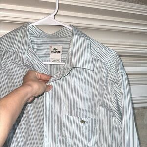 Lacoste button up shirt men’s